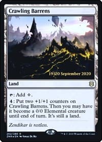 Crawling Barrens from Prerelease Cards