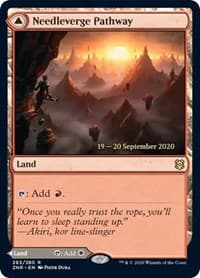 Needleverge Pathway from Prerelease Cards