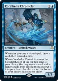 Coralhelm Chronicler from Promo Pack: Zendikar Rising