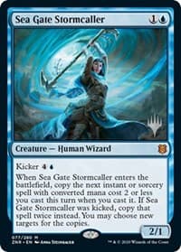 Sea Gate Stormcaller from Promo Pack: Zendikar Rising