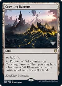 Crawling Barrens from Promo Pack: Zendikar Rising