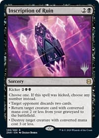 Inscription of Ruin from Promo Pack: Zendikar Rising