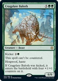 Cragplate Baloth from Promo Pack: Zendikar Rising