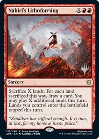 Nahiri's Lithoforming from Promo Pack: Zendikar Rising