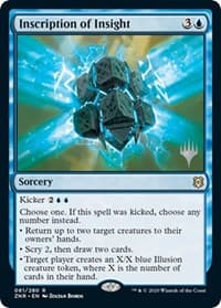 Inscription of Insight from Promo Pack: Zendikar Rising