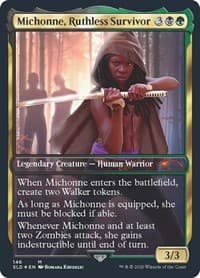 Michonne, Ruthless Survivor from Secret Lair Drop Series
