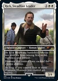 Rick, Steadfast Leader from Secret Lair Drop Series