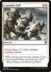Captain's Call from Commander Legends