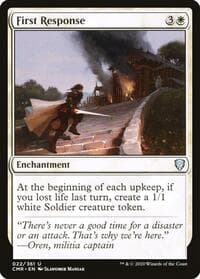 First Response from Commander Legends
