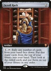 Scroll Rack (Extended Art) from Commander Legends