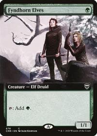 Fyndhorn Elves (Extended Art) from Commander Legends