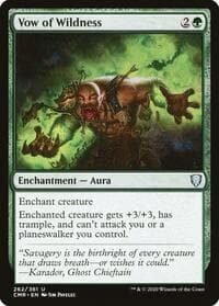 Vow of Wildness from Commander Legends