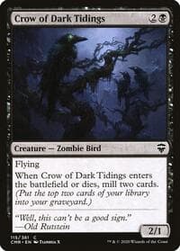 Crow of Dark Tidings from Commander Legends