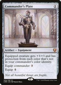 Commander's Plate from Commander Legends