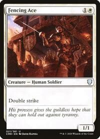 Fencing Ace from Commander Legends