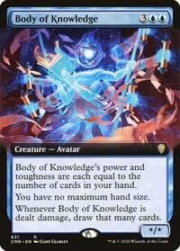 Body of Knowledge (Extended Art) from Commander Legends
