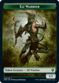 Elf Warrior Token from Commander Legends
