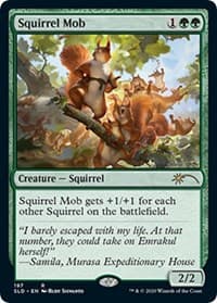 Squirrel Mob from Secret Lair Drop Series