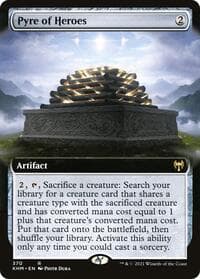 Pyre of Heroes (Extended Art) from Kaldheim