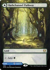 Barkchannel Pathway (Borderless) from Kaldheim