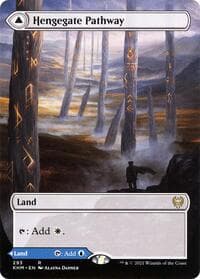 Hengegate Pathway (Borderless) from Kaldheim