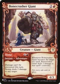 Bonecrusher Giant (Showcase) from The List Reprints