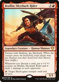 Brallin, Skyshark Rider from The List Reprints