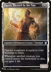 Daxos, Blessed by the Sun (Showcase) from The List Reprints