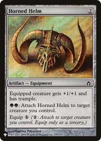 Horned Helm from The List Reprints