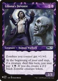 Liliana's Devotee (Showcase) from The List Reprints