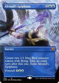 Alrund's Epiphany (Borderless) from Kaldheim