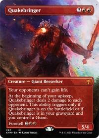 Quakebringer (Borderless) from Kaldheim