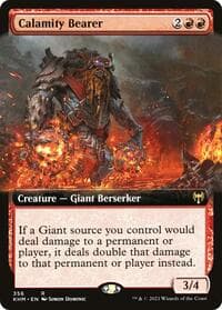 Calamity Bearer (Extended Art) from Kaldheim