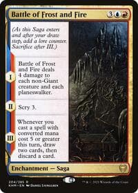 Battle of Frost and Fire from Kaldheim