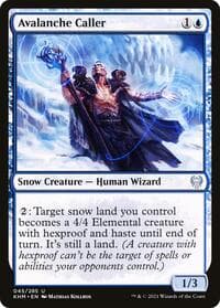 Avalanche Caller from Kaldheim