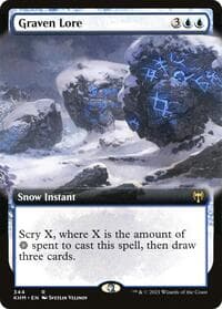 Graven Lore (Extended Art) from Kaldheim