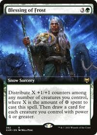 Blessing of Frost (Extended Art) from Kaldheim