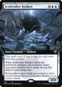 Icebreaker Kraken (Extended Art) from Kaldheim