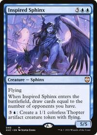 Inspired Sphinx from Commander: Kaldheim