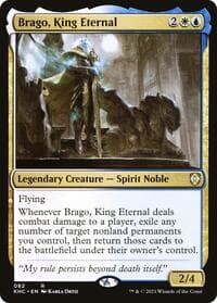 Brago, King Eternal from Commander: Kaldheim
