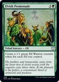 Elvish Promenade from Commander: Kaldheim