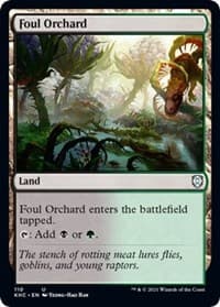 Foul Orchard from Commander: Kaldheim
