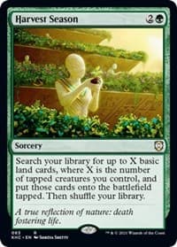 Harvest Season from Commander: Kaldheim