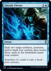 Ghostly Flicker from Commander: Kaldheim