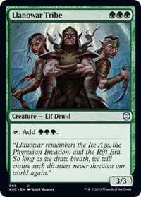 Llanowar Tribe from Commander: Kaldheim