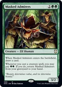 Masked Admirers from Commander: Kaldheim