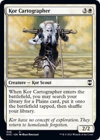 Kor Cartographer from Commander: Kaldheim