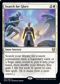 Search for Glory from Prerelease Cards