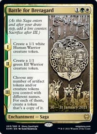 Battle for Bretagard from Prerelease Cards
