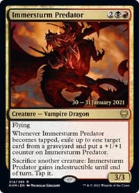 Immersturm Predator from Prerelease Cards